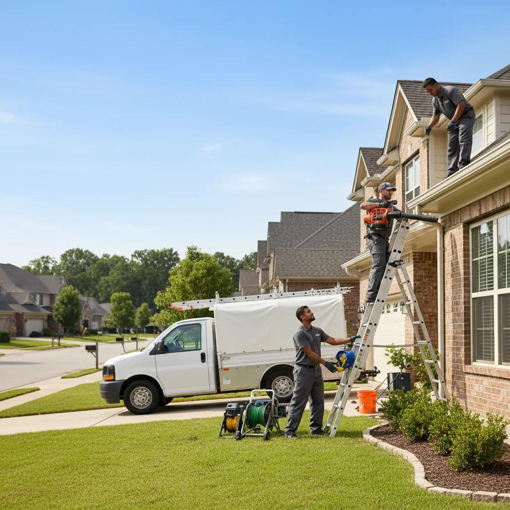Home Gutter Service in Darrouzett, TX near me